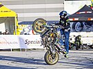 Na brn�nském výstavi�ti se koná do ned�le veletrh motocyklist� a �ty�kolek...