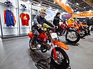 Na brn�nském výstavi�ti se koná do ned�le veletrh motocyklist� a �ty�kolek...