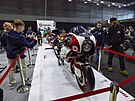 Na brn�nském výstavi�ti se koná do ned�le veletrh motocyklist� a �ty�kolek...