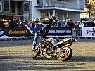 Na brn�nském výstavi�ti se koná do ned�le veletrh motocyklist� a �ty�kolek...