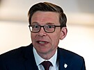 Tisková konference klubu ODS. Na snímku Martin Kupka. (5. b�ezna 2026)
