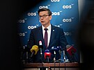 Tisková konference klubu ODS. Na snímku Martin Kupka. (5. b�ezna 2026)