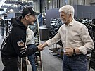 Prezident Petr Pavel na Mezinárodním veletrhu motocykl�, �ty�kolek,...