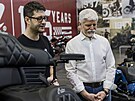 Prezident Petr Pavel na Mezinárodním veletrhu motocykl�, �ty�kolek,...