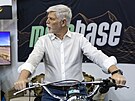 Prezident Petr Pavel na Mezinárodním veletrhu motocykl�, �ty�kolek,...
