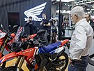 Prezident Petr Pavel na Mezinárodním veletrhu motocykl�, �ty�kolek,...