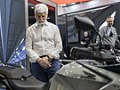 Prezident Petr Pavel na Mezinárodním veletrhu motocykl�, �ty�kolek,...