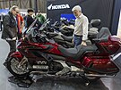 Prezident Petr Pavel na Mezinárodním veletrhu motocykl�, �ty�kolek,...
