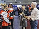 Prezident Petr Pavel na Mezinárodním veletrhu motocykl�, �ty�kolek,...