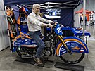 Prezident Petr Pavel na Mezinárodním veletrhu motocykl�, �ty�kolek,...