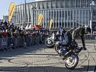 Mezinárodní veletrh motocykl�, �ty�kolek, p�íslu�enství a oble�ení Motosalon,...