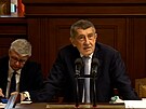 Dneska je velký den politického kartelu, prohlásil Babi�