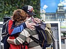 V Praze p�istálo první letadlo s �eskými turisty z Blízkého východu, po 2:00...