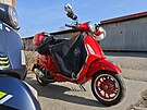 8. Cryovespa � tradi�ní jízda otu�ilc� aneb neoficiální zahájení pra�ské vespa...