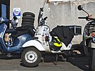 8. Cryovespa � tradi�ní jízda otu�ilc� aneb neoficiální zahájení pra�ské vespa...