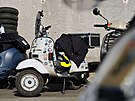 8. Cryovespa � tradi�ní jízda otu�ilc� aneb neoficiální zahájení pra�ské vespa...