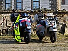 8. Cryovespa � tradi�ní jízda otu�ilc� aneb neoficiální zahájení pra�ské vespa...