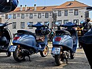 8. Cryovespa � tradi�ní jízda otu�ilc� aneb neoficiální zahájení pra�ské vespa...
