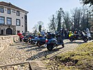 8. Cryovespa � tradi�ní jízda otu�ilc� aneb neoficiální zahájení pra�ské vespa...