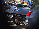 8. Cryovespa � tradi�ní jízda otu�ilc� aneb neoficiální zahájení pra�ské vespa...