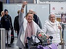 V Praze p�istálo první letadlo s �eskými turisty z Blízkého východu. Stroj...
