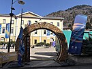 Italské m�ste�ko Predazzo.