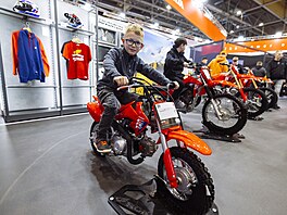 Na brn�nském výstavi�ti se koná do ned�le veletrh motocyklist� a �ty�kolek...