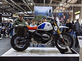 Na brn�nském výstavi�ti se koná do ned�le veletrh motocyklist� a �ty�kolek...