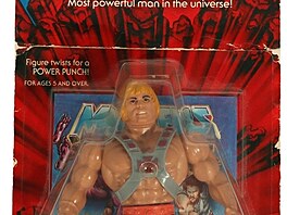 P�vodní figurka He-Man ze série Masters of the Universe od spole�nosti Mattel z...
