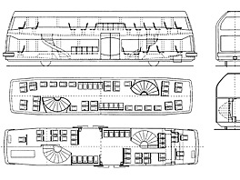 Doppelstock-Schienenbus Baureihe 670