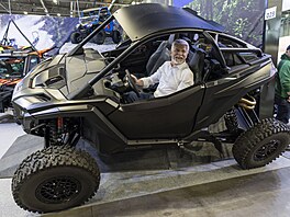 Prezident Petr Pavel na Mezinárodním veletrhu motocykl�, �ty�kolek,...