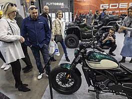 Mezinárodní veletrh motocykl�, �ty�kolek, p�íslu�enství a oble�ení Motosalon,...