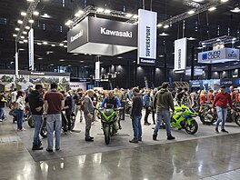 Mezinárodní veletrh motocykl�, �ty�kolek, p�íslu�enství a oble�ení Motosalon,...