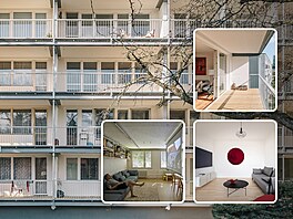 Sídli�t� v Hostiva�i, kde na dom� zásadn� zv�t�ili lod�ie