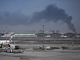 Mezinárodní leti�t� v Dubaji (1. b�ezna 2026)