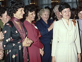 Generální tajemník ÚV KS� a prezident �SSR Gustáv Husák p�ijal 5. b�ezna 1981...