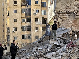 Izraelská armáda bombarduje ba�ty hnutí Hizballáh v�etn� této �tvrti v...