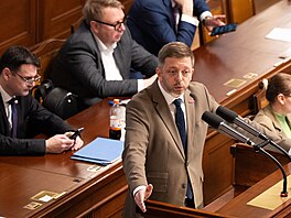 P�edseda STAN, exministr vnitra Vít Raku�an, p�ed t�etím pokusem, aby se stal...