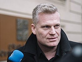 Vládní zmocn�nec pro Green Deal Filip Turek p�ed koali�ním jednáním (2. b�ezna...