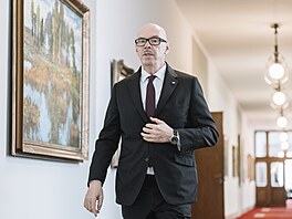 Ministr kultury Oto Klempí� p�ichází na jednání vlády (2. b�ezna 2026)