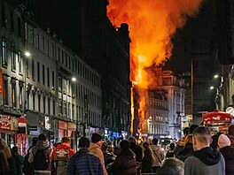 Budovu hlavního nádra�í ve skotském Glasgow poni�il mohutný po�ár. (8. b�ezna...