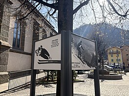 Italské m�ste�ko Predazzo.