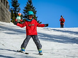 Jarní ly�ování v Lipn� nad Vltavou. (6. b�ezna 2026)