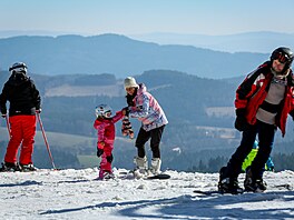 Jarní ly�ování v Lipn� nad Vltavou. (6. b�ezna 2026)