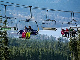 Jarní ly�ování v Lipn� nad Vltavou. (6. b�ezna 2026)