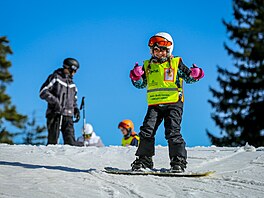 Jarní ly�ování v Lipn� nad Vltavou. (6. b�ezna 2026)