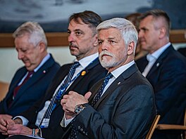 Prezident Petr Pavel na konferenci Na�e bezpe�nost není samoz�ejmost na...