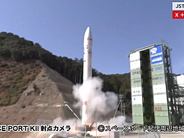 T�etí start kosmické rakety Kairos, který skon�il ne�sp�chem.