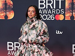 Jade Thirlwallová na udílení BRIT Awards v Manchesteru (28. února 2026)