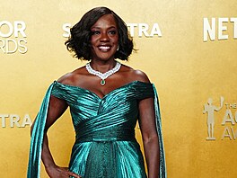 Viola Davisová na udílení Actor Awards v Los Angeles (1. b�ezna 2026)